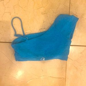 Bombshell Sportswear one sleeve sports bra S